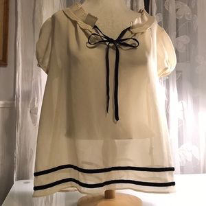 Pins and needles baby doll blouse urban outfitters